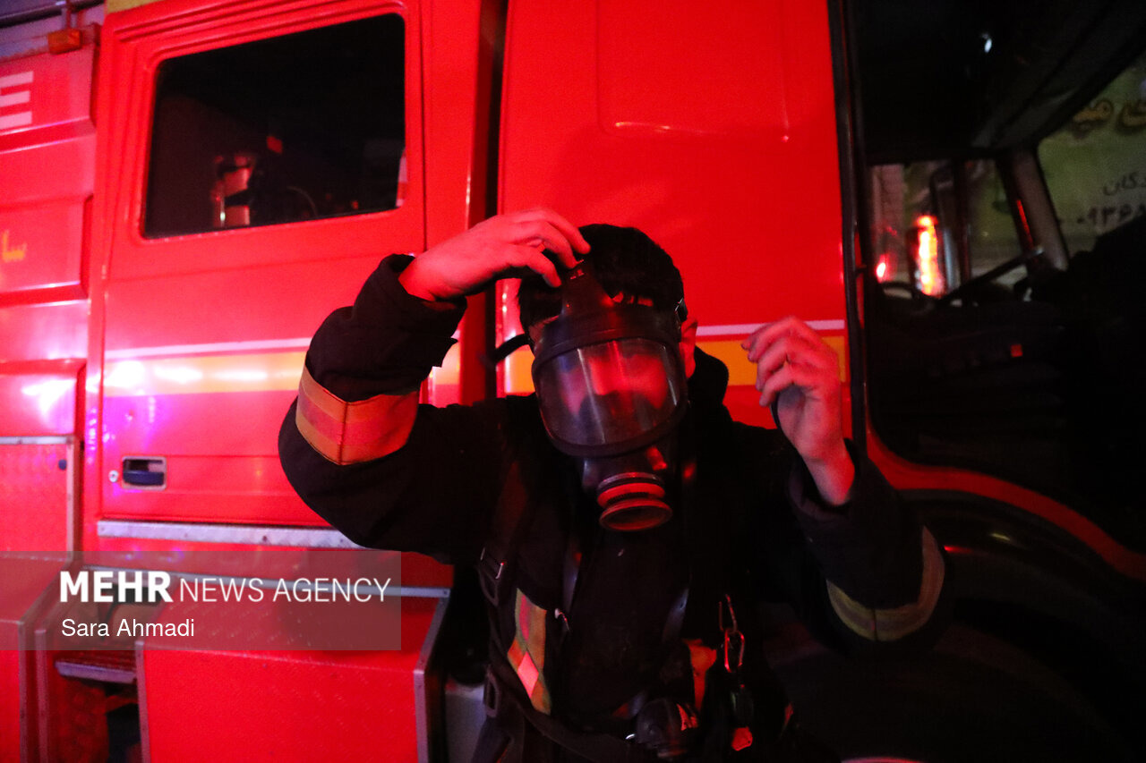 قادری: حریق ساختمان مسکونی در کرمانشاه مهار شد