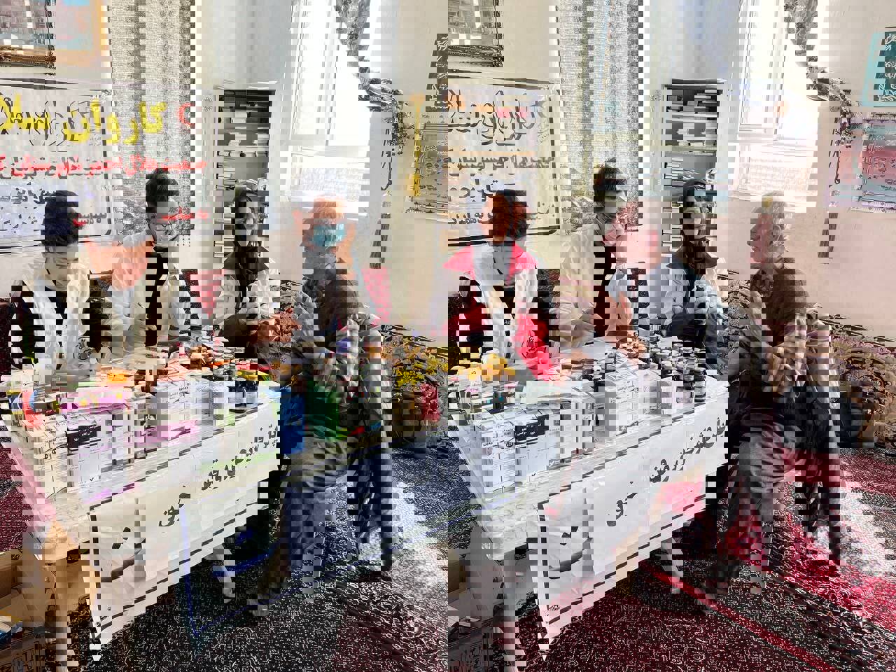 ارائه خدمات درمانی رایگان به ۳۱۲ نفر در روستاهای گلین و باخرم