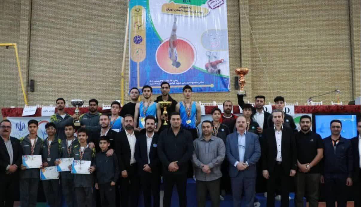 ژیمناست‌های کرمانشاهی در المپیاد کشوری اول شدند