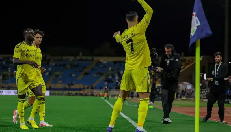 رونالدو هم‌وطنش در الهلال را تمسخر کرد