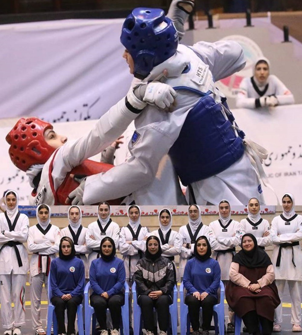 حضور بانوی کردستانی در مسابقات قهرمانی جهان تکواندو
