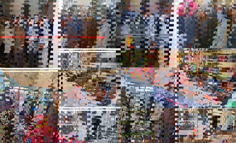 افتتاح نمایشگاه مشاغل خانگی در سنندج