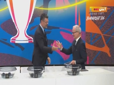 مراسم قرعه کشی یک هشتم نهایی لیگ قهرمانان اروپا