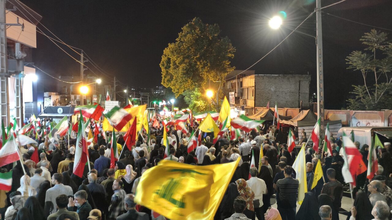 نود و پنجمین اجتماع نحن منتقمون مردم کرمانشاه