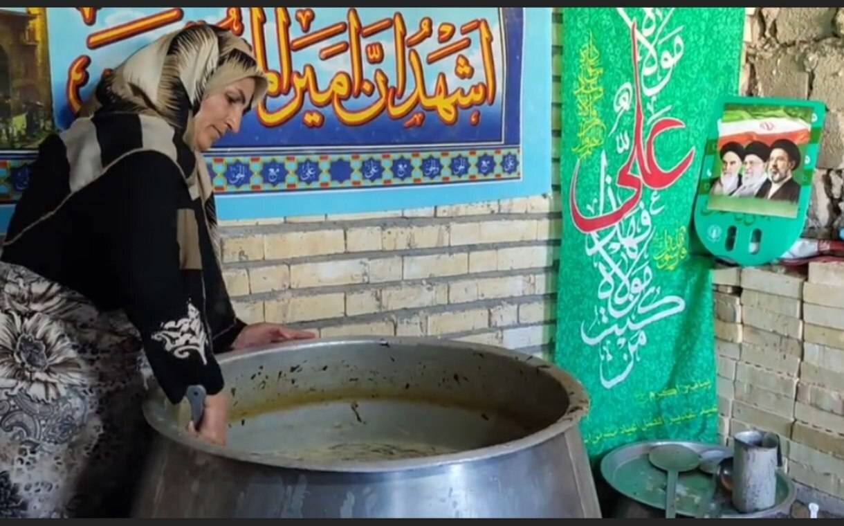 آغاز مراسم عید غدیرخم در شهر توپ آغاج