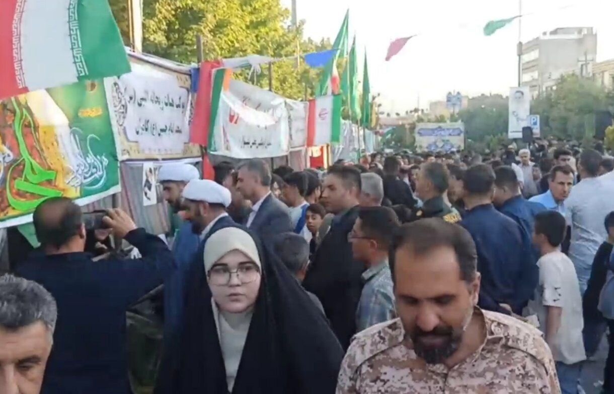 مهمونی کیلومتری غدیر در کامیاران با استقبال پرشور مردم
