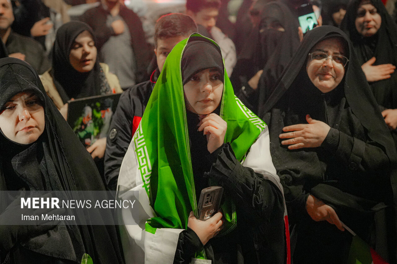 نود و ششمین شب اجتماع «نحن المنتقمون» در کرمانشاه برگزار شد