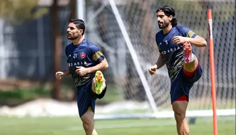 یک غایب به تمرین پرسپولیس می‌آید