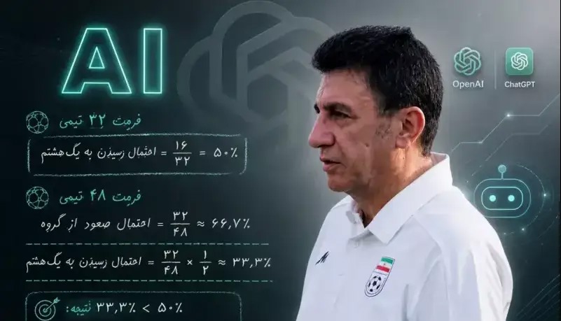 هوش مصنوعی ادعای قلعه‌نویی را تایید کرد!