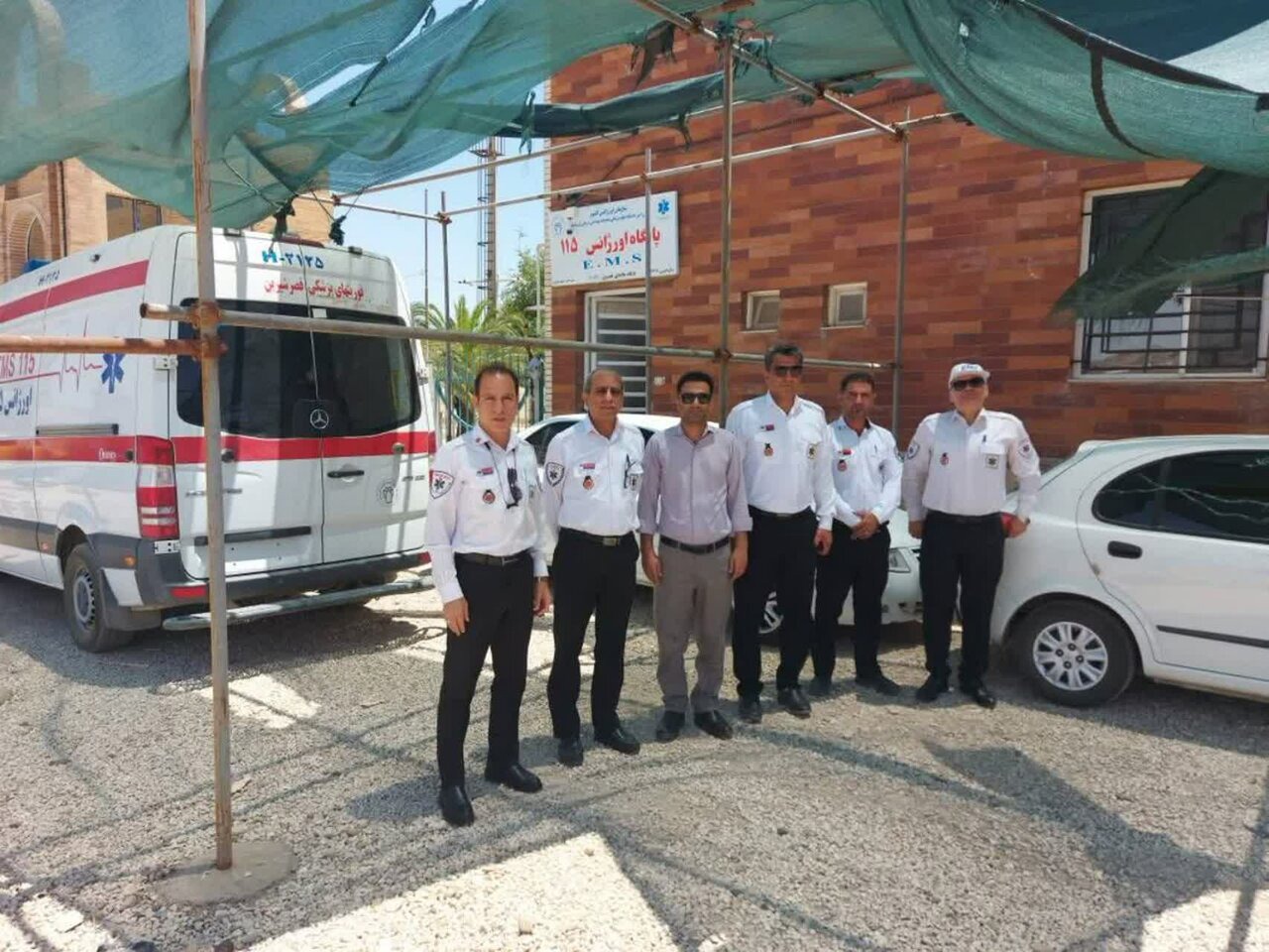 زیرساخت‌های درمانی خسروی برای اربعین ارزیابی شد