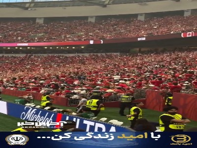 موج مکزیکی جذابی که روز گذشته در بازی قطر- کانادا و در ورزشگاه بی‌سی پلیس ونکوور رقم خورد