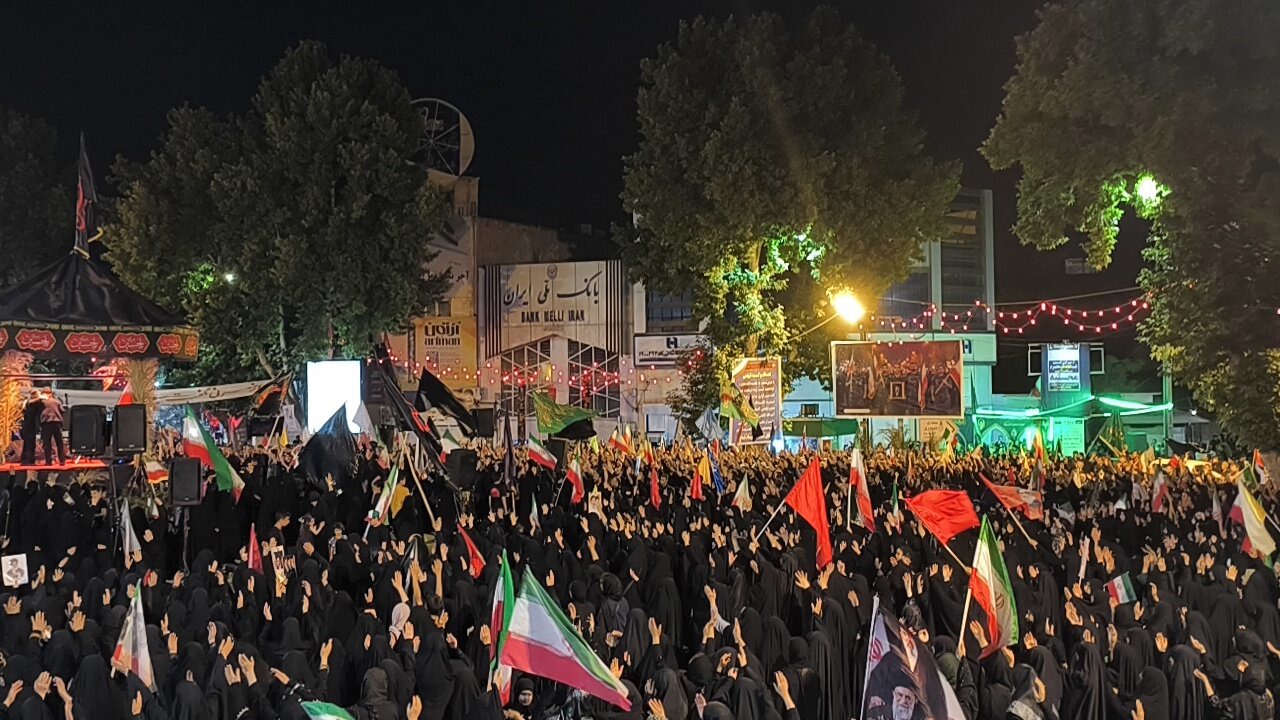 صد و دوازدهمین اجتماع نحن منتقمون کرمانشاه همزمان با شب ششم محرم