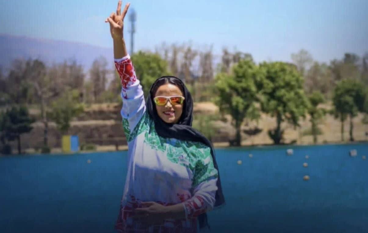 بانوی قایقران کرمانشاهی نایب‌قهرمان آسیا شد
