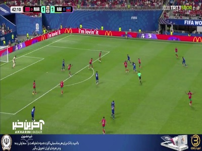 با یک ضربه دیدنی؛ گل دوم هائیتی به مراکش توسط ایزیدور