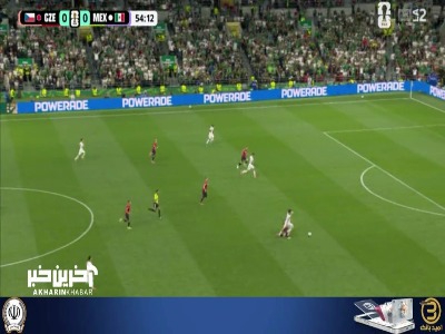 گل اول مکزیک به چک توسط متئو چاوز
