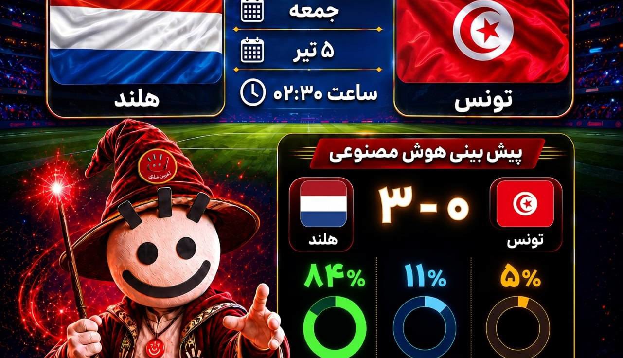 هلند - تونس؛ نبرد لاله‌های نارنجی و عقاب‌های قرطاج