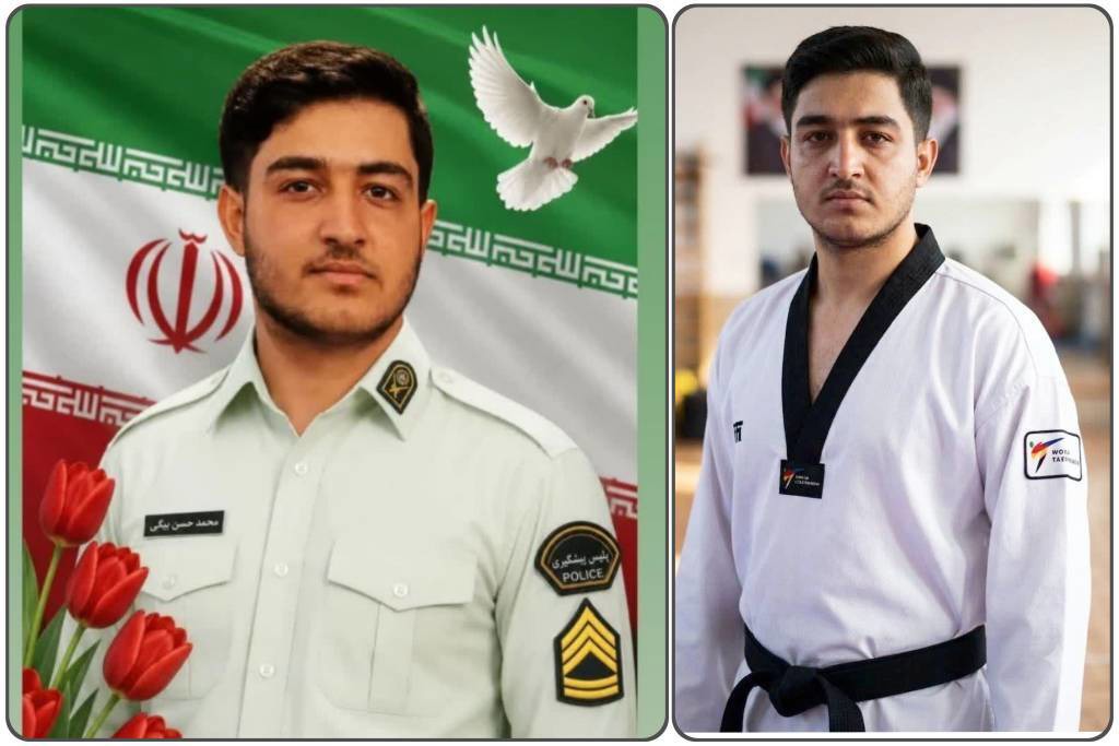 شهادت تکواندوکار کردستانی در راه دفاع از امنیت میهن اسلامی ایران در بانه