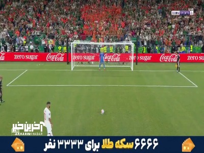 پنالتی آخر مراکش و گل پیروزی بخش صیباری با گزارش پرحرارت و جذاب عربی