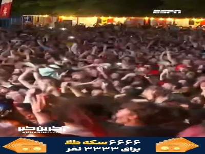 بروکسل پس از گل پیروزی بلژیک در دقیقه ۱۲۰ به سنگال