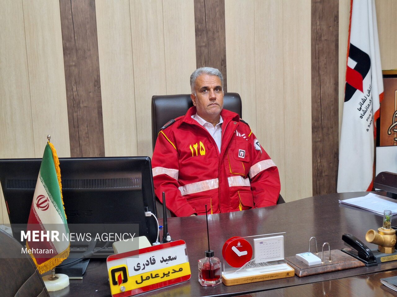 غواصان آتش‌نشانی کرمانشاه به حلبچه اعزام شدند