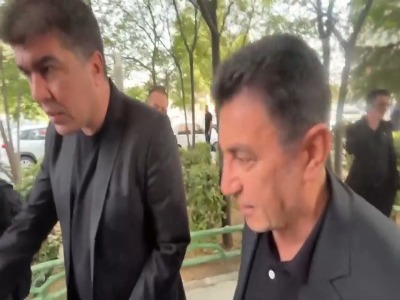 حضور قلعه‌نویی در مراسم سوگواری برادر پاشازاده