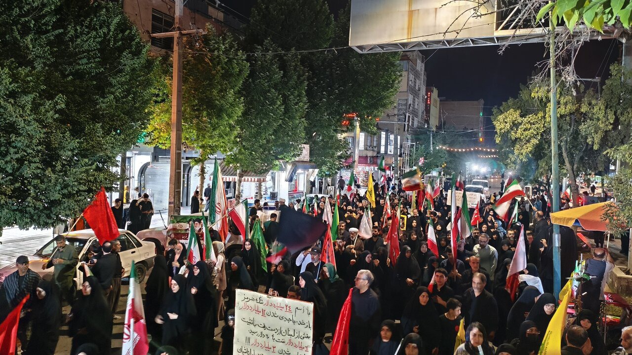 صد و بیست و ششمین اجتماع نحن منتقمون مردم کرمانشاه