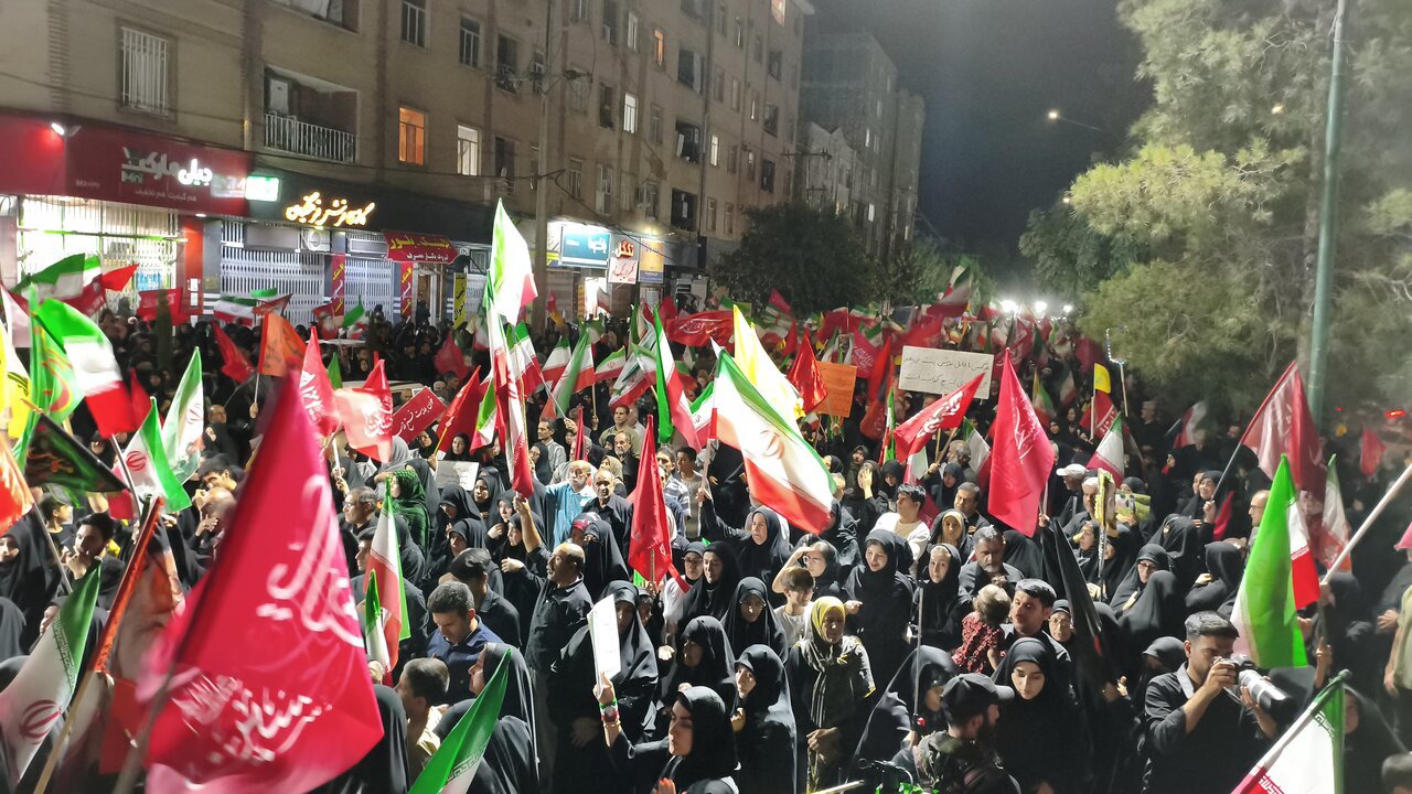یکصد و سی‌امین اجتماع نحن منتقمون مردم کرمانشاه