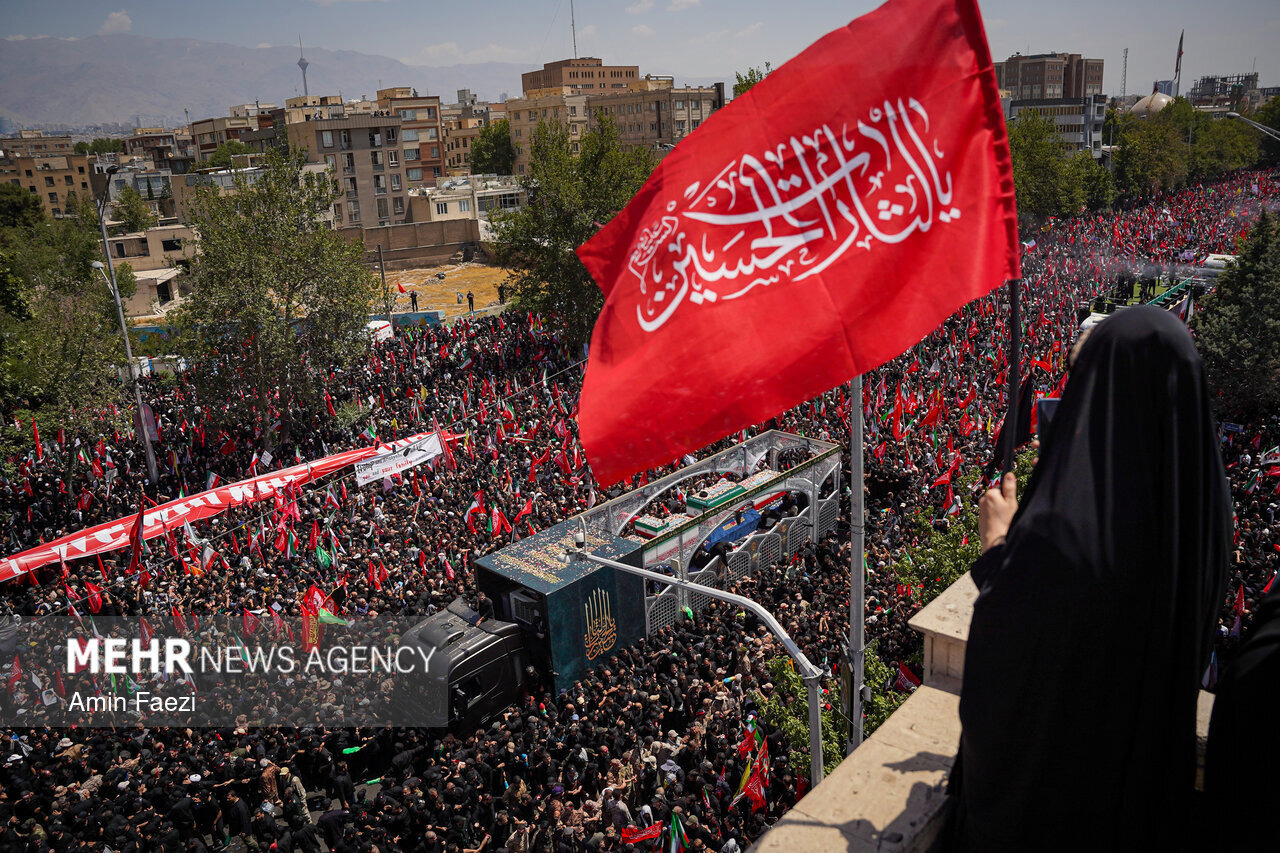 اجتماع «نحن المنتقمون» کرمانشاه به یاد ۸ شهید مدافع امنیت