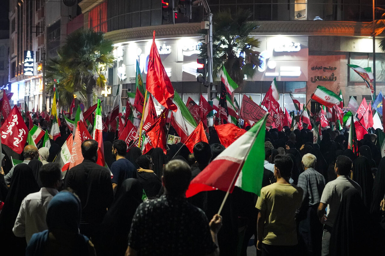 صد و چهل و پنجمین اجتماع نحن منتقمون مردم کرمانشاه
