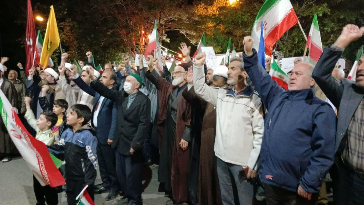 همبستگی مردم بیجار در حمایت از انقلاب اسلامی