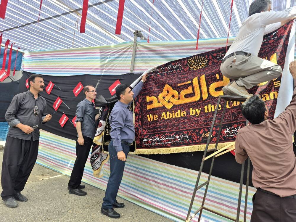 حسنی خونسار: موکب فرهنگی کتابخانه‌های کردستان میزبان زائران اربعین است