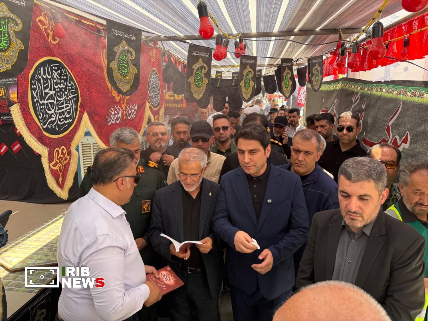 باشماق مریوان و تمرچین جلوه‌گاه وحدت و معبری خنک برای زائران اربعین