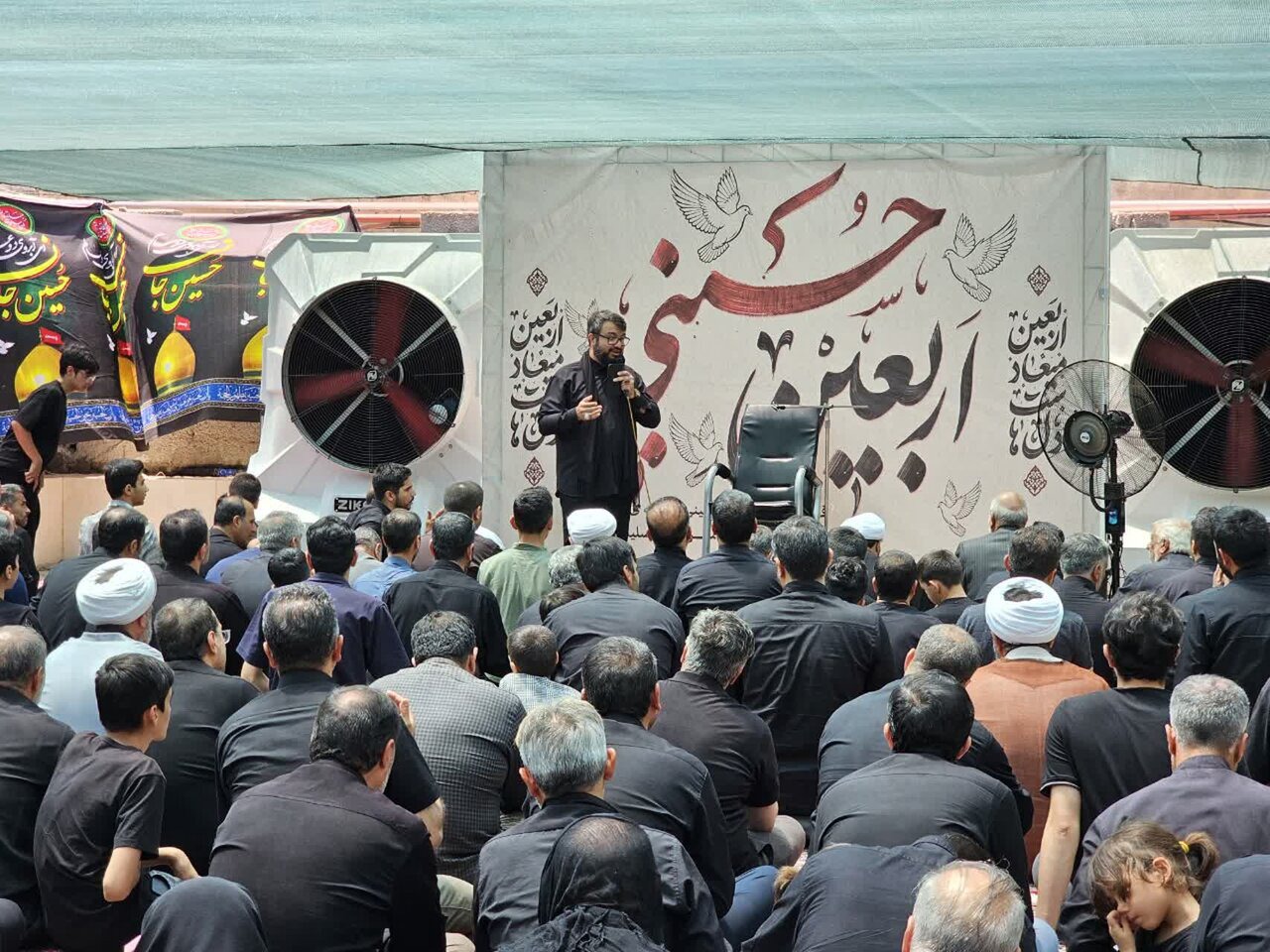 عزاداری روز اربعین حسینی در حسینیه سنندج