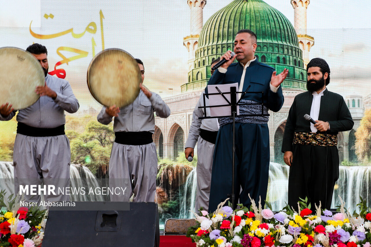 حس و حال شهروندان جوانرودی در جشن بزرگ امت احمد(ص)