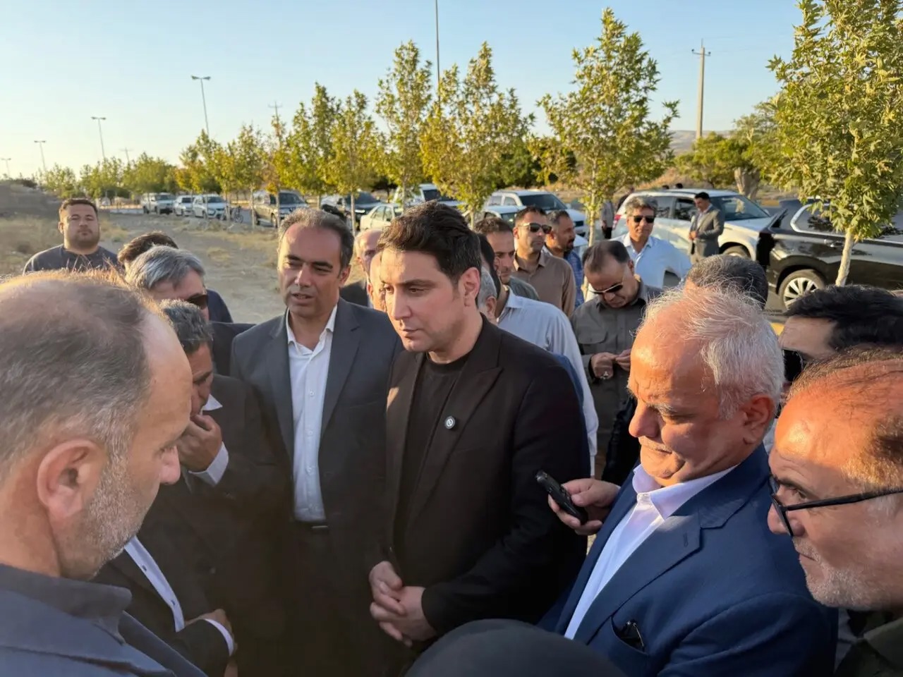 بازدید استاندار کردستان از محل احداث مسکن ملی ‌یاسوکند بیجار