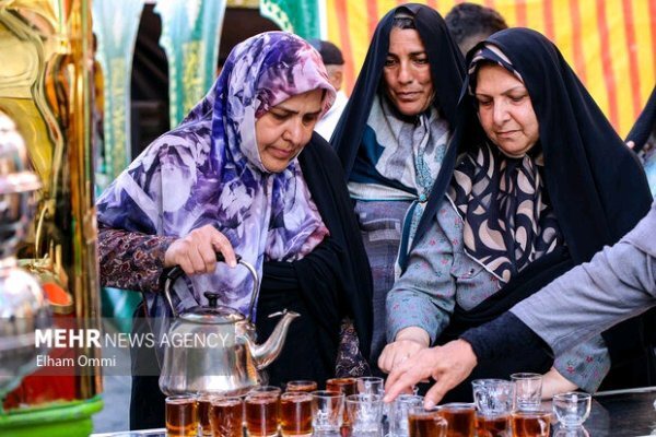 بانوان بیجار با هنر و مهمان‌نوازی در «مهمانی امت احمد(ص)» حضور یافتند