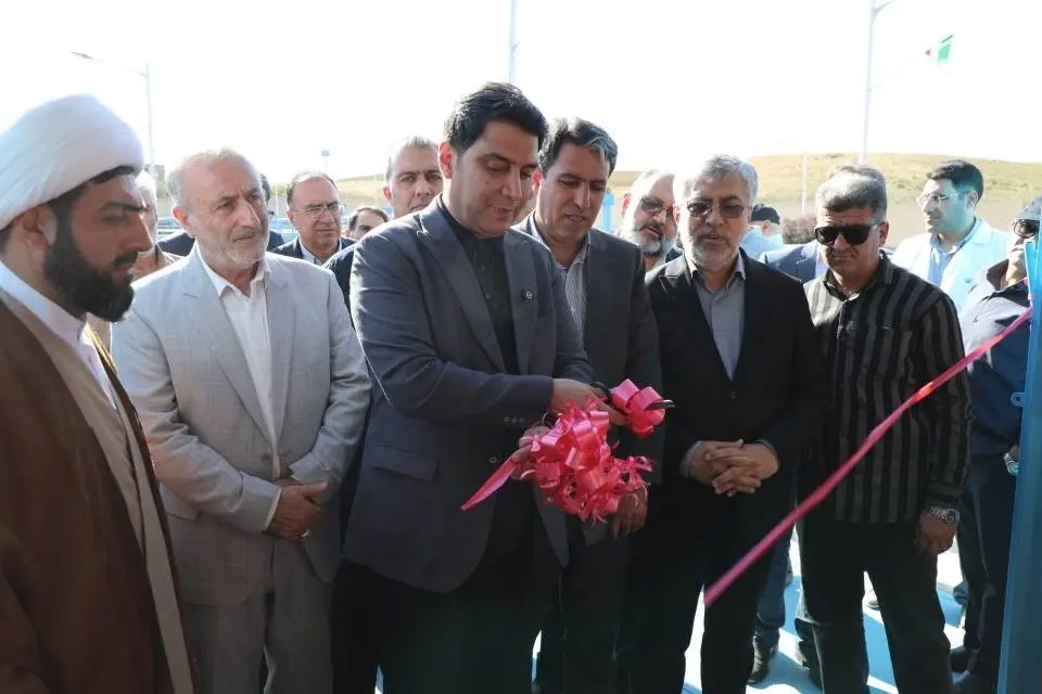 افتتاح فاز دوم تصفیه‌خانه فاضلاب سریش‌آباد با حضور استاندار کردستان