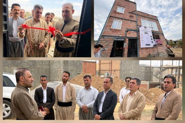 ۱۴ واحد مسکن محرومان در مریوان به بهره‌برداری رسید