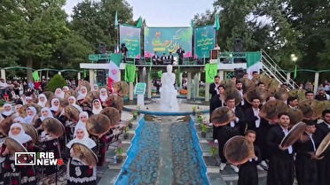 جشن سه‌هزار نفری باران رحمت در سقز