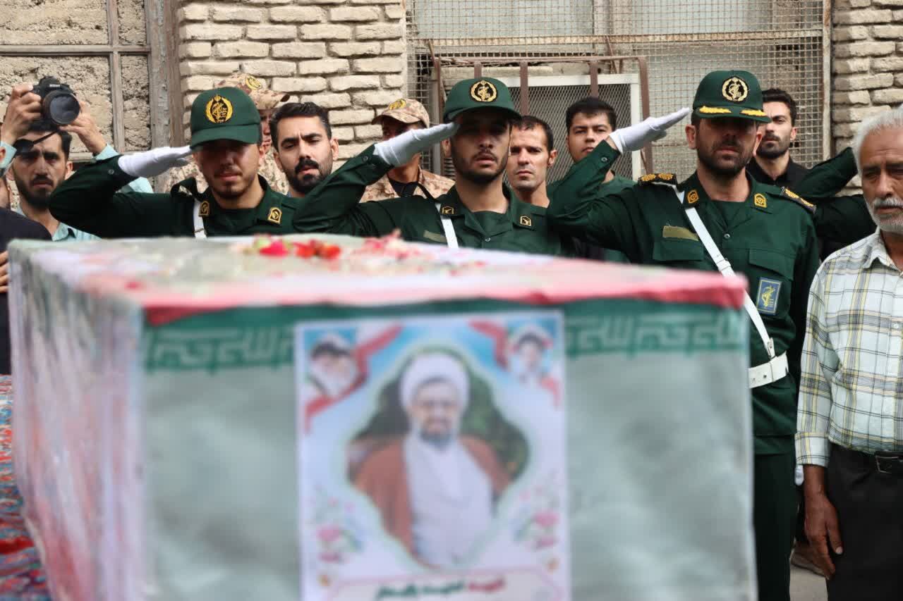 پیکر شهید مدافع امنیت پایدار در گلستان تشییع شد