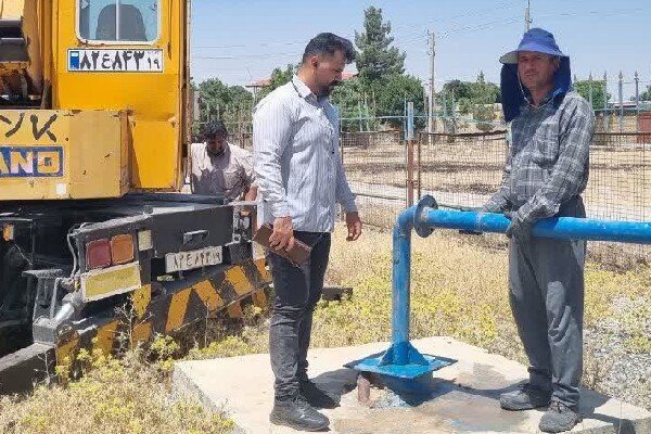 آب شرب ۷ روستای ماهیدشت با افزایش آبدهی چاه پایدار شد