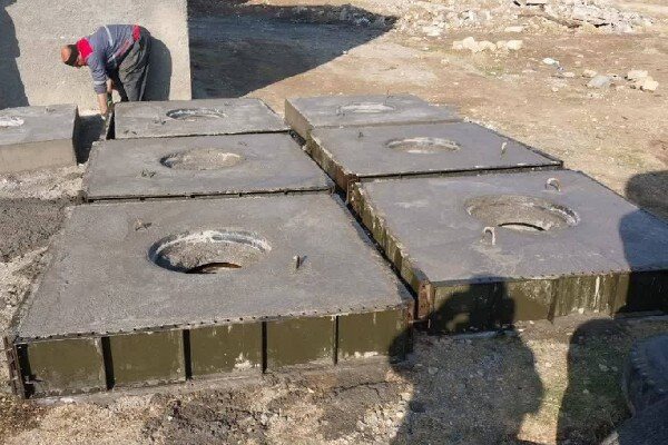 شبکه فاضلاب روستای امیرآباد اسلام‌ آباد غرب به بهره‌برداری رسید