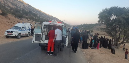 حادثه رانندگی با چهار مصدوم در چهارمحال و بختیاری