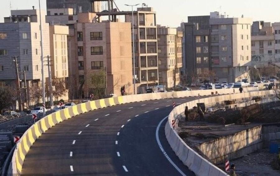 پایانه بعثت تهران تبدیل به پل سواره‌رو ۲ طبقه می‌شود