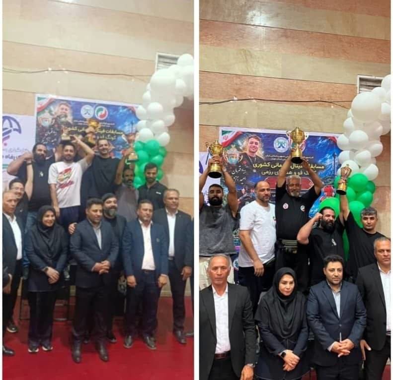 نایب‌قهرمانی کونگ‌فوکاران کردستان در بخش نیمه‌آزاد