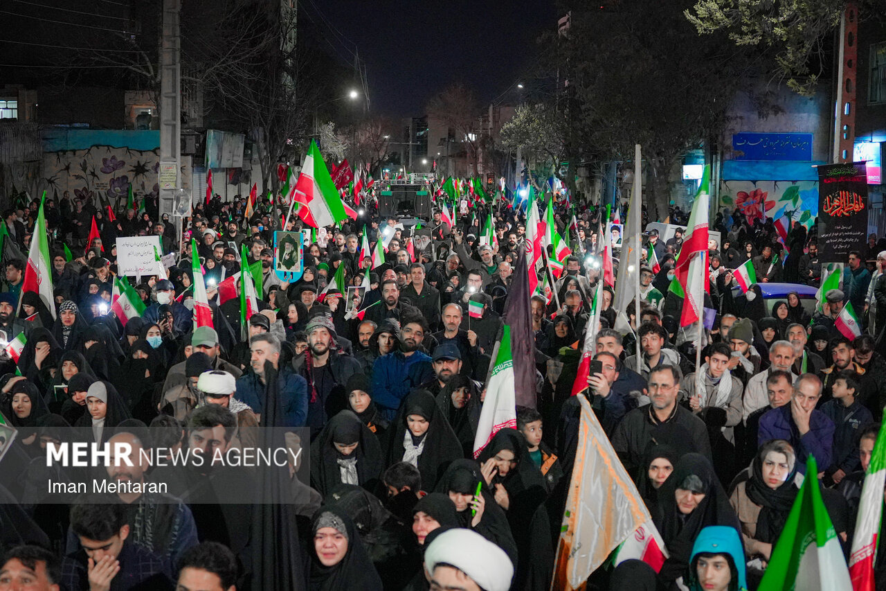 دویستمین اجتماع نحن منتقمون مردم کرمانشاه