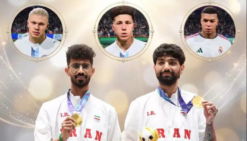 مسی، امباپه و هالند برای ایران بازی کردند!