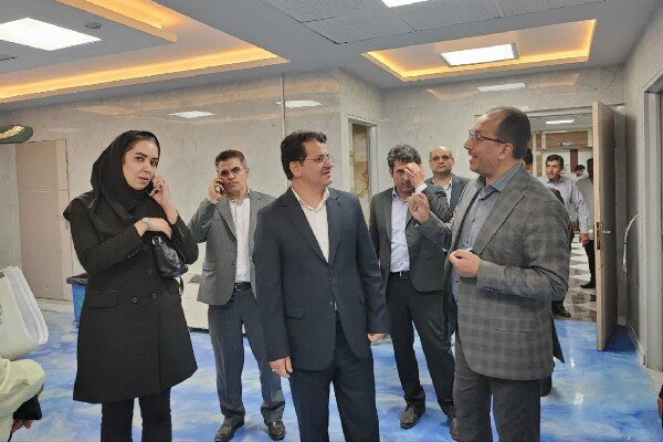 معاون استاندار کرمانشاه از دو مجموعه اقتصادی و درمانی بازدید کرد