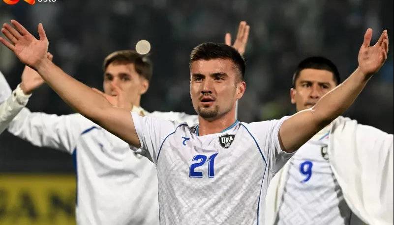 عکس یادگاری ازبکها با شکست ایران!