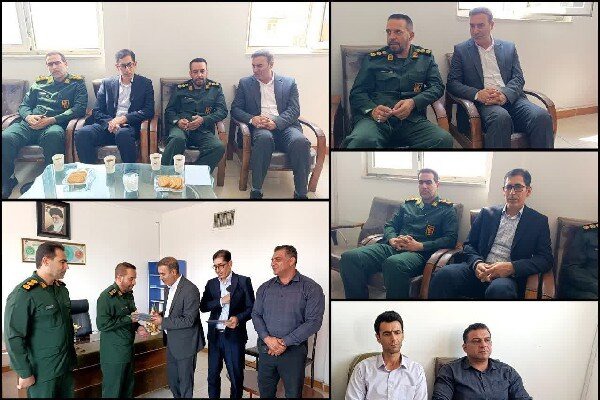 فرماندار سرپل‌ذهاب با فرمانده سپاه شهرستان دیدار کرد